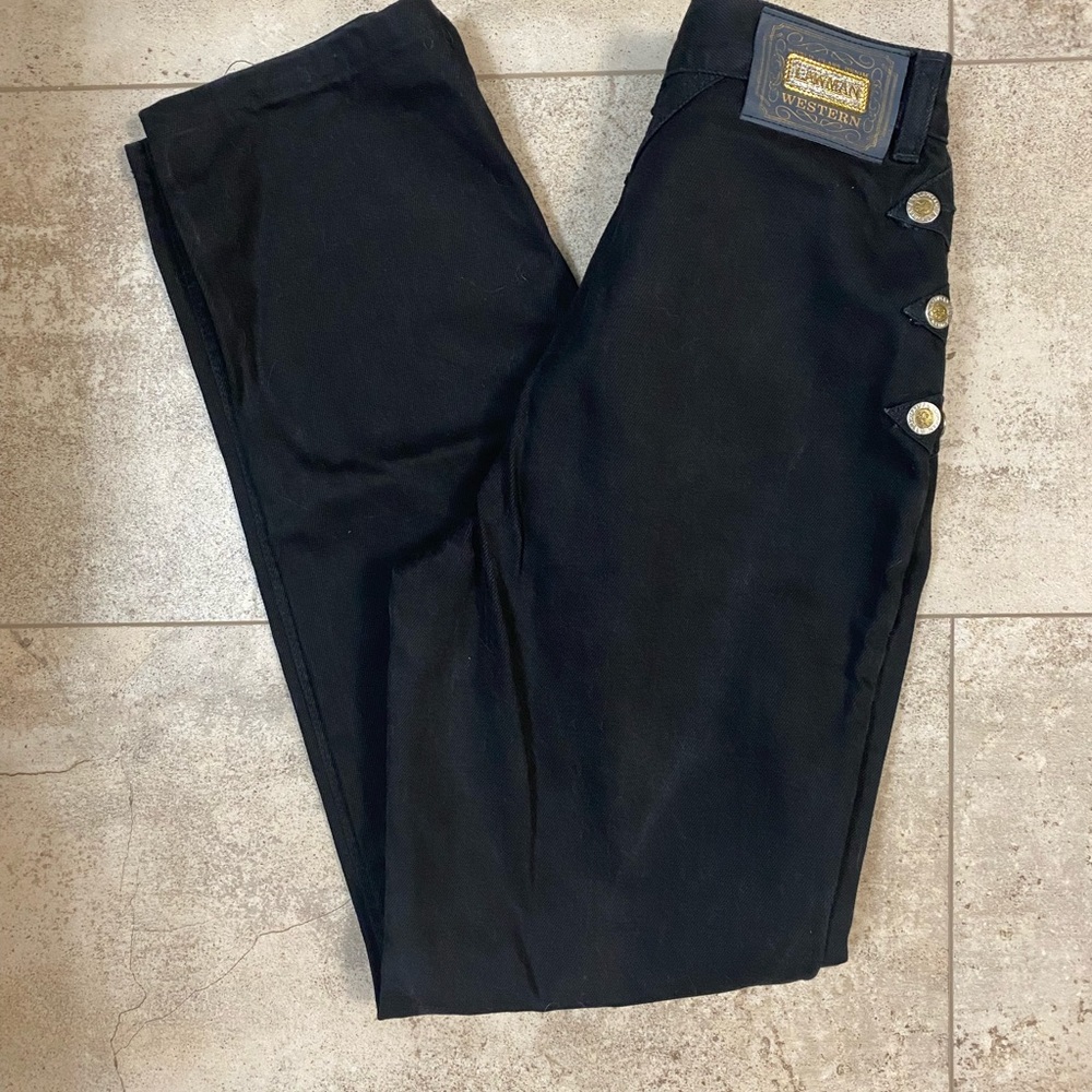 Vintage High Waist Lawman Jeans with Buttons